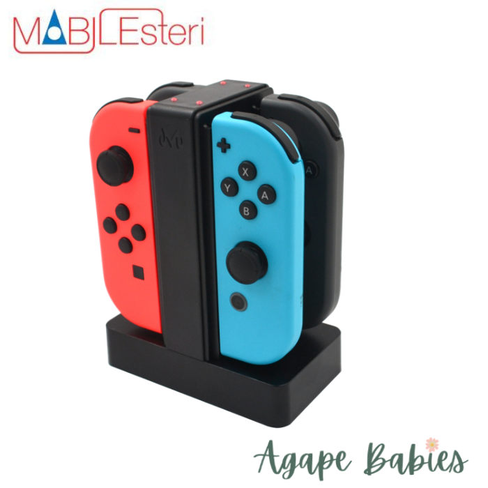 Mobilesteri 4-in-1 Joy-Con Charging Dock For Switch Controllers