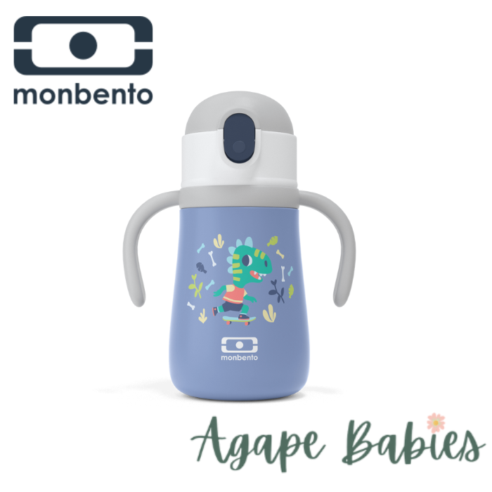 Monbento MB Stram Insulated Kid's Bottle - Graphic Dino