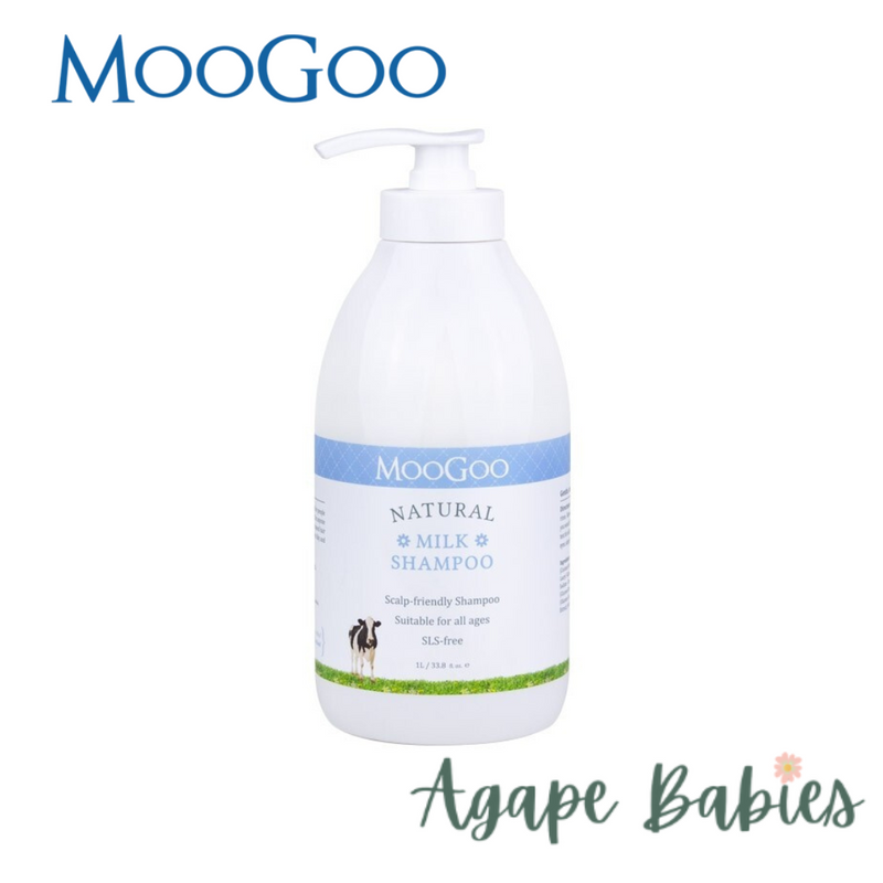 MooGoo Natural Milk Shampoo 1 Litre Exp: 10/24
