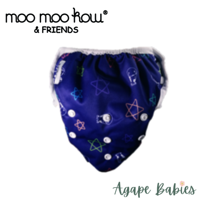 Moo Moo Kow Bamboo Training Pants - Color Star