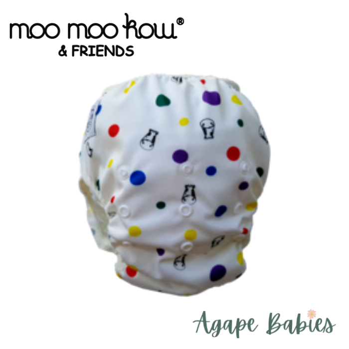 Moo Moo Kow Bamboo Training Pants - Dot Dot