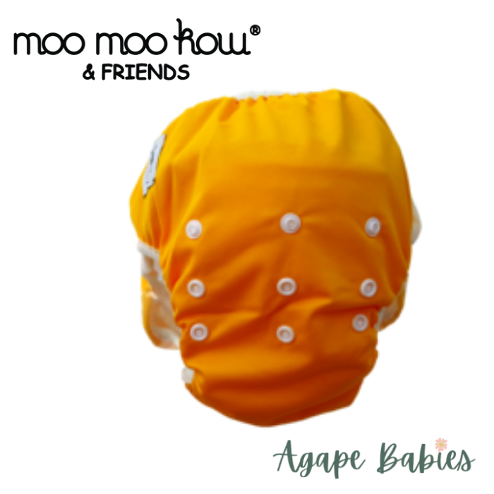 Moo Moo Kow Bamboo Training Pants - Light Orange