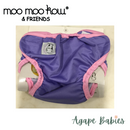 Moo Moo Kow One Size Swim Diaper - Purpel