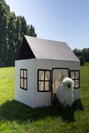 [1 yr local warranty] Childhome Large Playhouse - Black White - 125x95x145CM