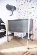 Childhome Evolux Crib - Natural Anthracite