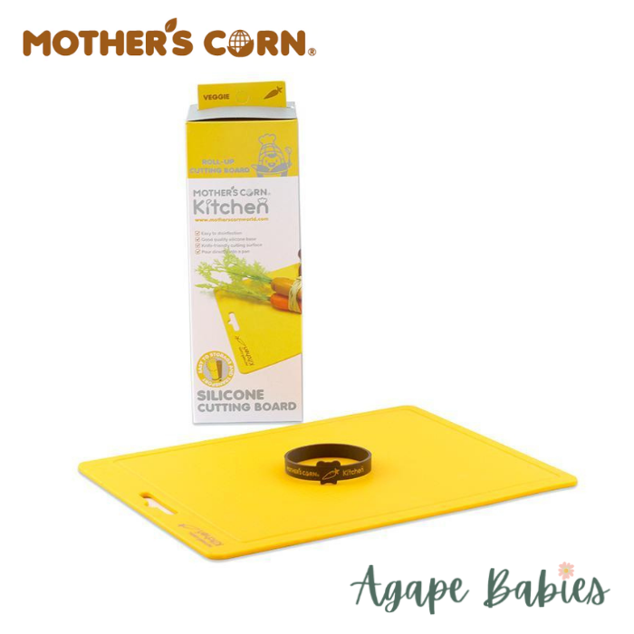 Mother's Corn Silicone Cutting Board Yellow