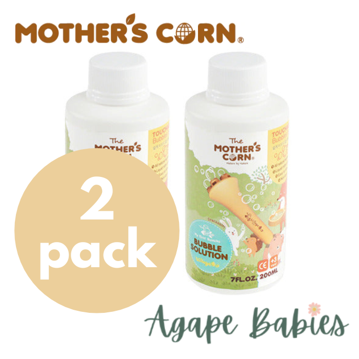 [2-Pack] Mother's Corn Touchable of Bubbles Set Refill 200ml