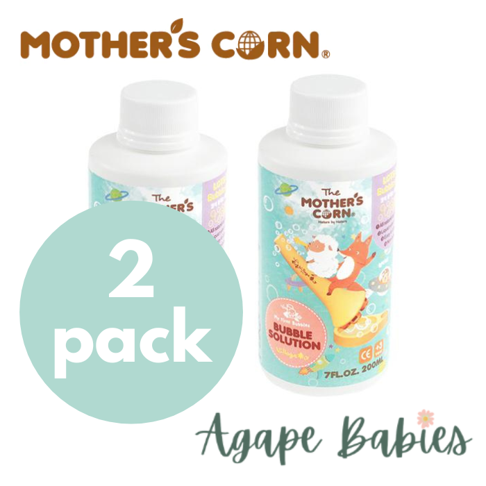 [2-Pack] Mother's Corn Lots of Bubbles Set Refill 200ml