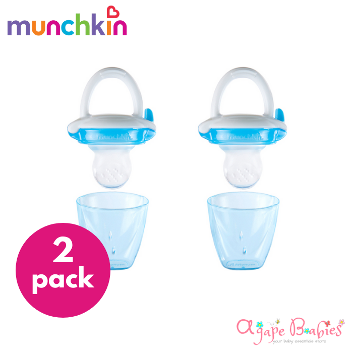 [Bundle Of 2] Munchkin Baby Food Feeder (Blue)