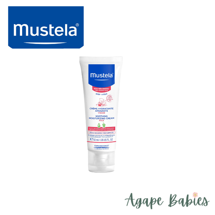 Mustela Soothing Moisturizing Face Cream 40ml Exp: 01/23