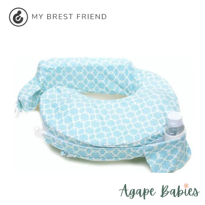 [Cover only] My Brest Friend Deluxe Pillow Cover - Flower Key Sky Blue
