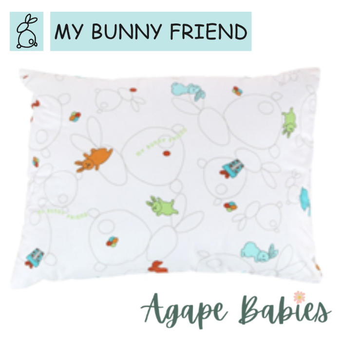 My Bunny Friend Baby Pillow - J (Bunny Party)