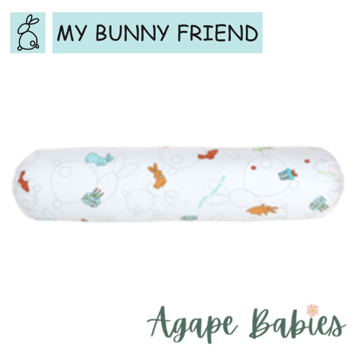 My Bunny Friend Baby Bolster - S (Bunny Party)
