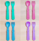 [Made in USA] Re-Play Utensils 4 sets Forks & Spoons - Neutral