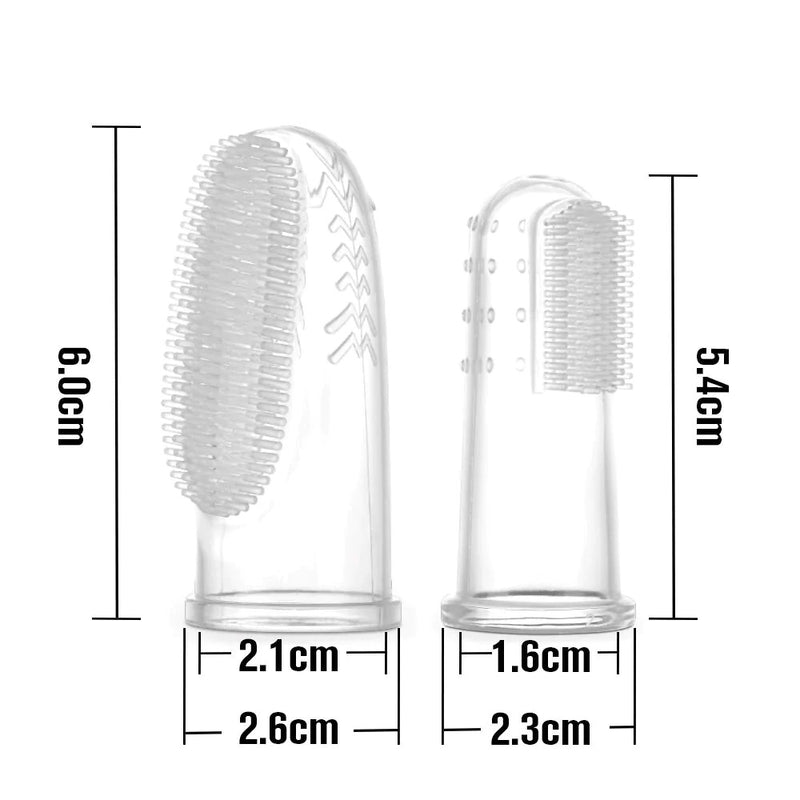 Haakaa Silicone Finger Toothbrush Set