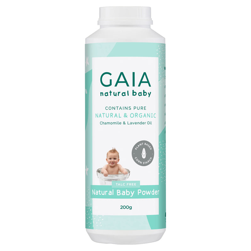 GAIA Natural Baby Powder 200g Exp: 02/27