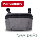 Nikidom Stroller Organiser Bag - Heather Grey