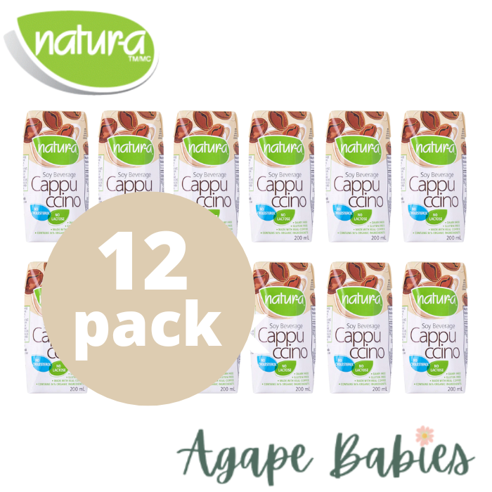 Natur-a Enriched Soy Beverage - Cappuccino (Organic) 946 ml ( Bundle Of 12 Packs ) Exp: 08/24