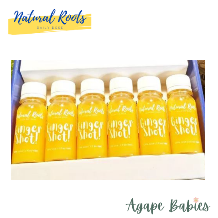 Natural Roots Ginger Shots (Box of 6 Bottles) [GIFT BOX]