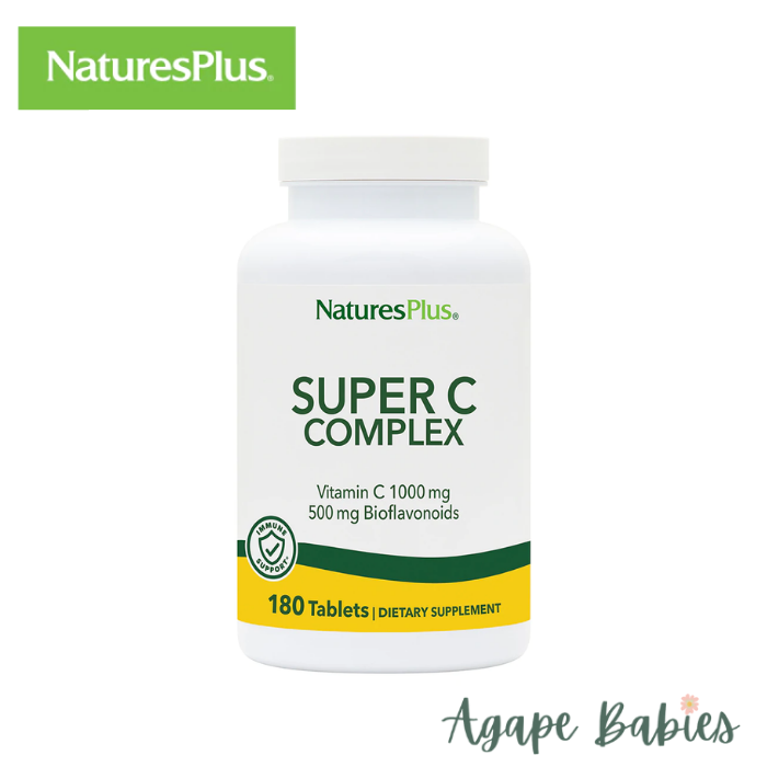 Nature's Plus Super C Complex (Vcaps), 180 caps.