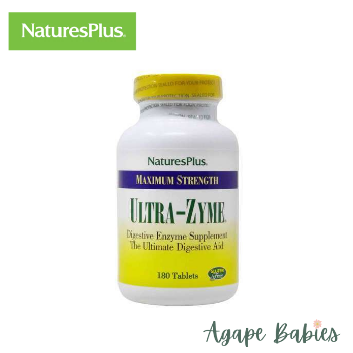 Nature's Plus Ultra-Zyme, 90 tabs.