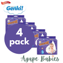 Nepia Oji Whoopee Tape Diapers L60 (4 Packs / Cartoon) - FOC Showa Baby Wipes 99.5% Water 80s x 3packs