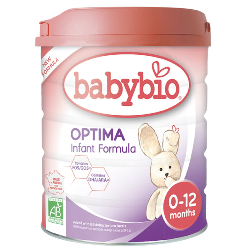 Babybio Organic Optima Infant Formula (0-12 months), 800 g