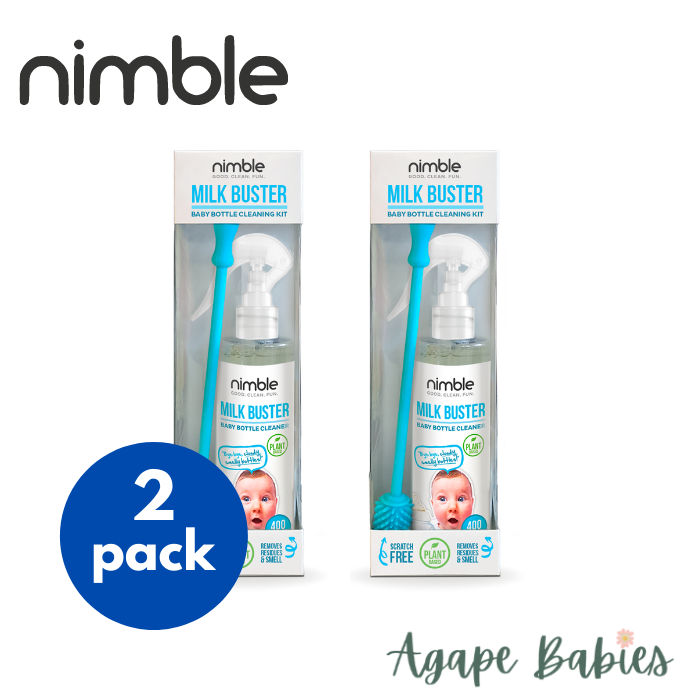 [Pack Of 2] Nimble Babies Bottle Cleaning Kit