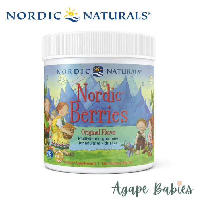 Nordic Naturals Nordic Berries Multivitamin Gummies - Citrus, 120 berries