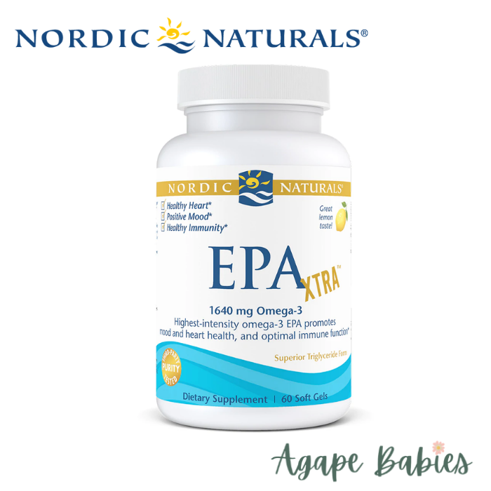 Nordic Naturals EPA Xtra 1000 mg - Lemon, 60 sgls.