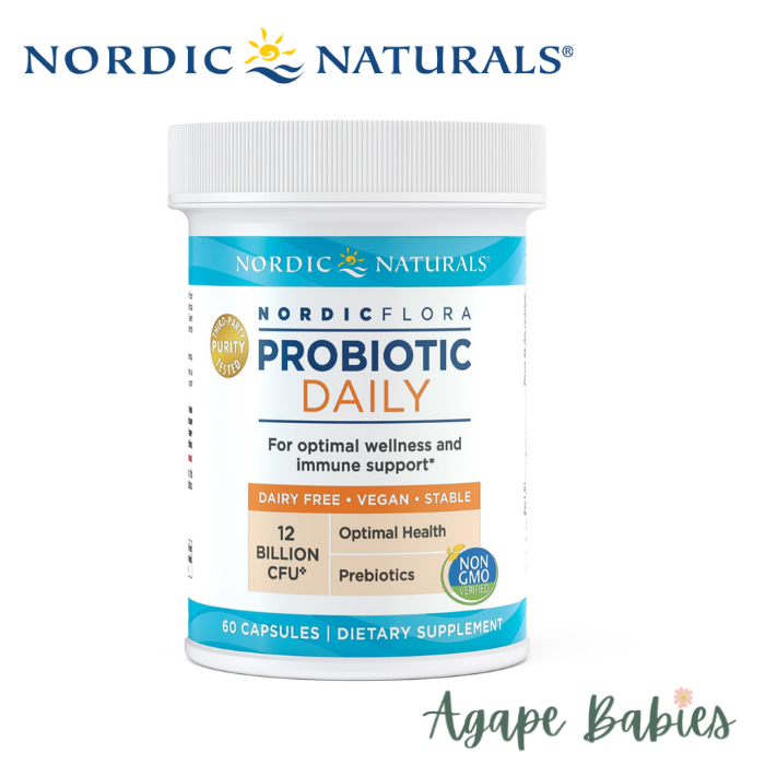 Nordic Naturals Nordic Probiotic, 60 caps