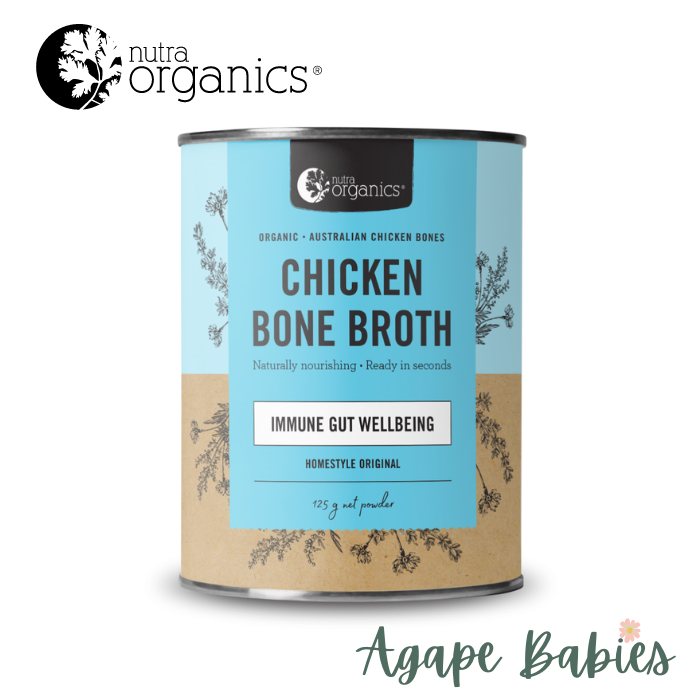 Nutra Organics Chicken Bone Broth – Homestyle Original 125g