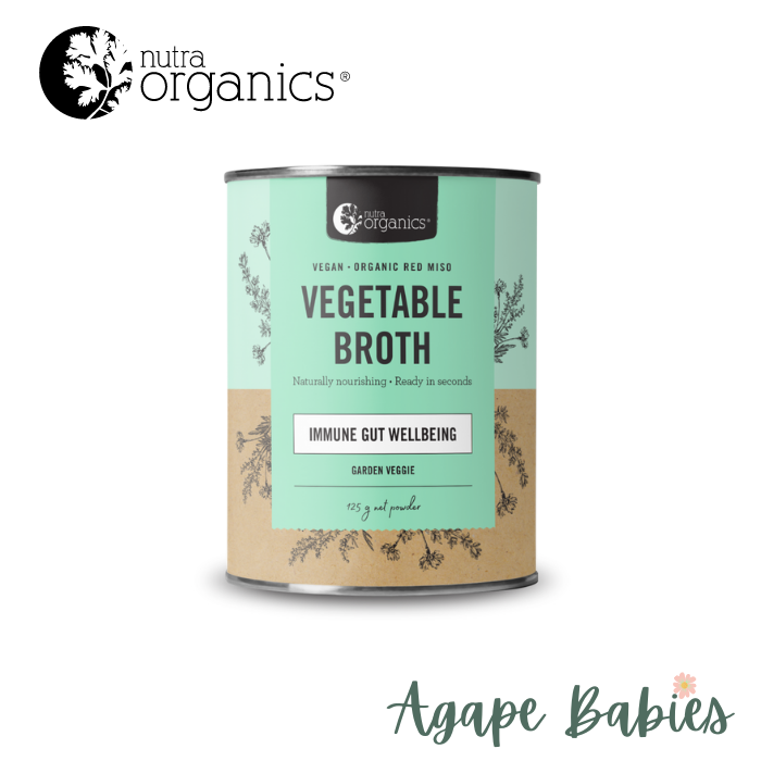 Nutra Organics Vegetable Broth – Garden Veggie 125g