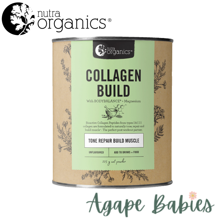 Nutra Organics Collagen Build with Body Balance 225g