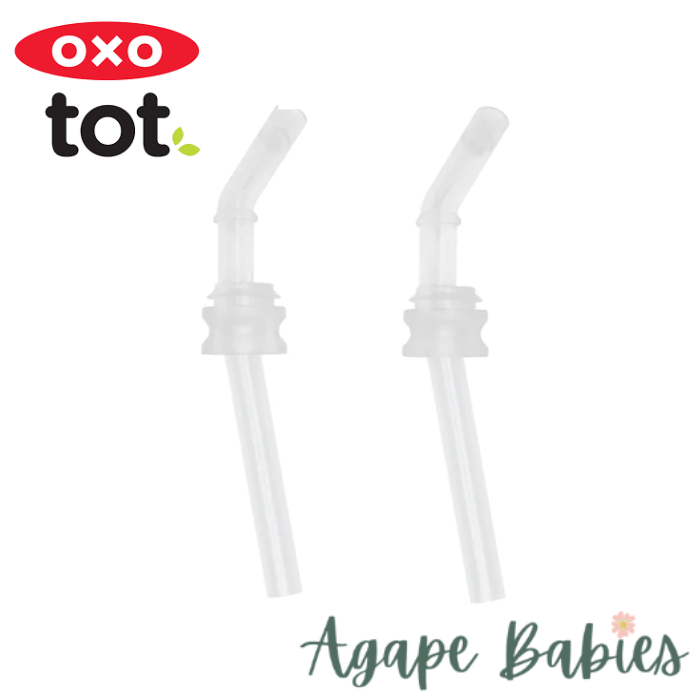 Oxo Tot Grow 2 PC Replacement Straw Set - 6 OZ