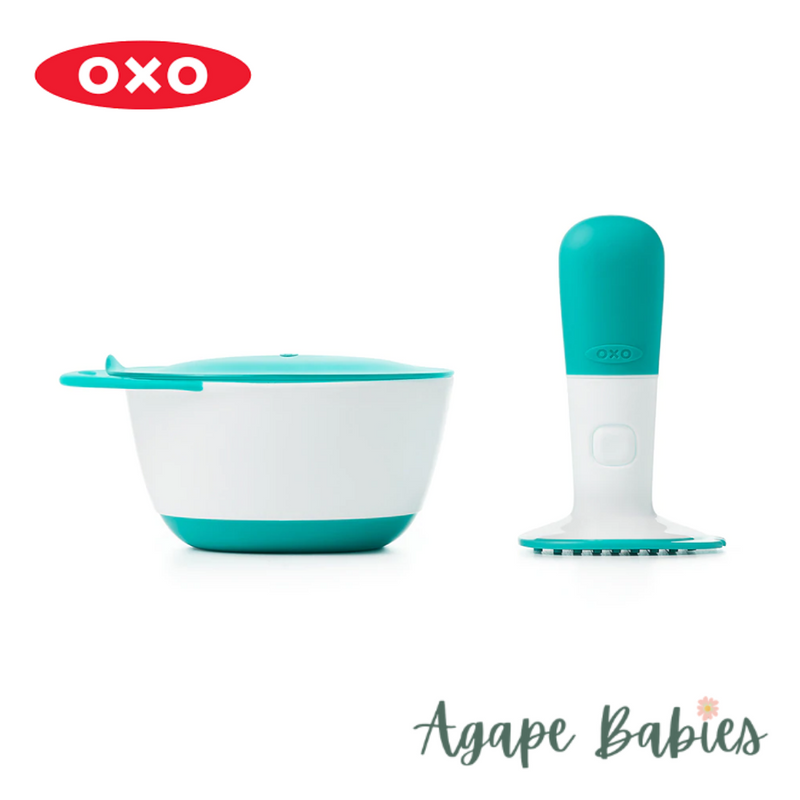 OXO Tot Baby Food Masher - Teal