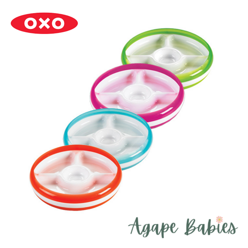 OXO Tot Divided Plate - 4 Colors