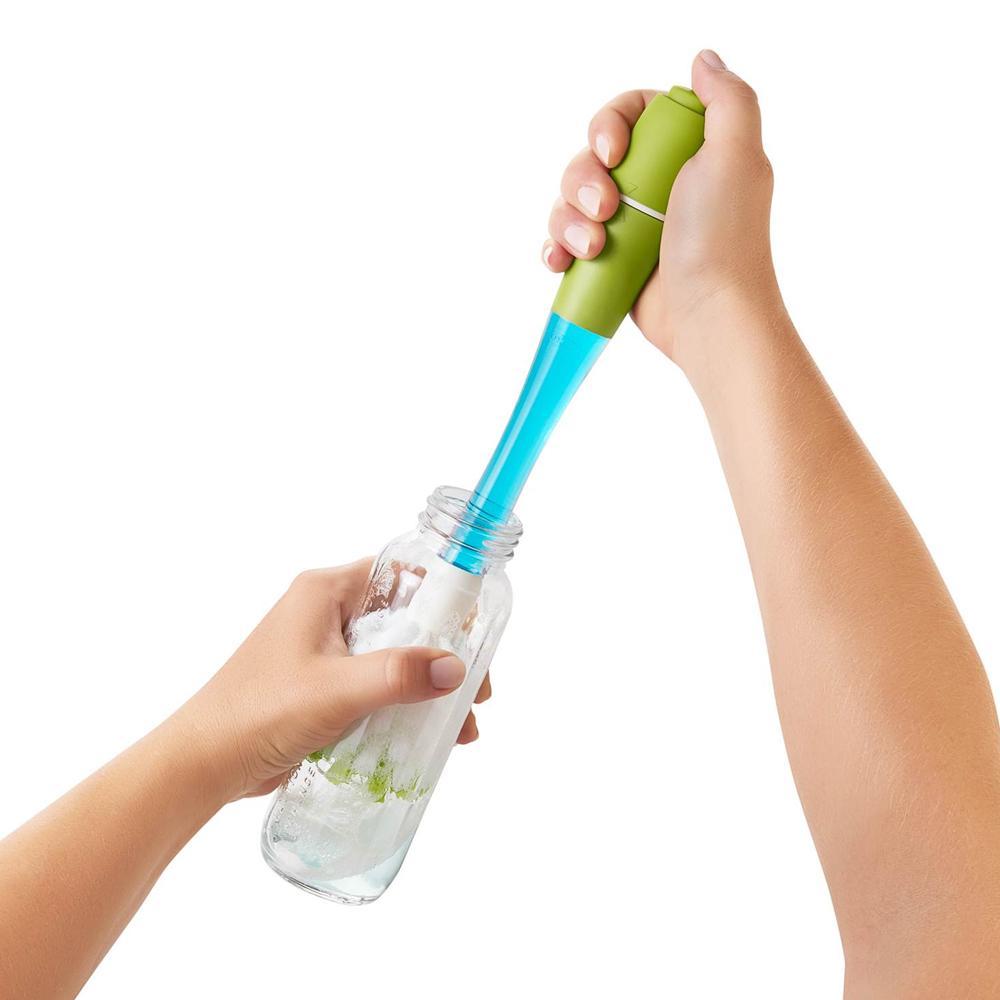 Oxo bottle brush with stand on sale