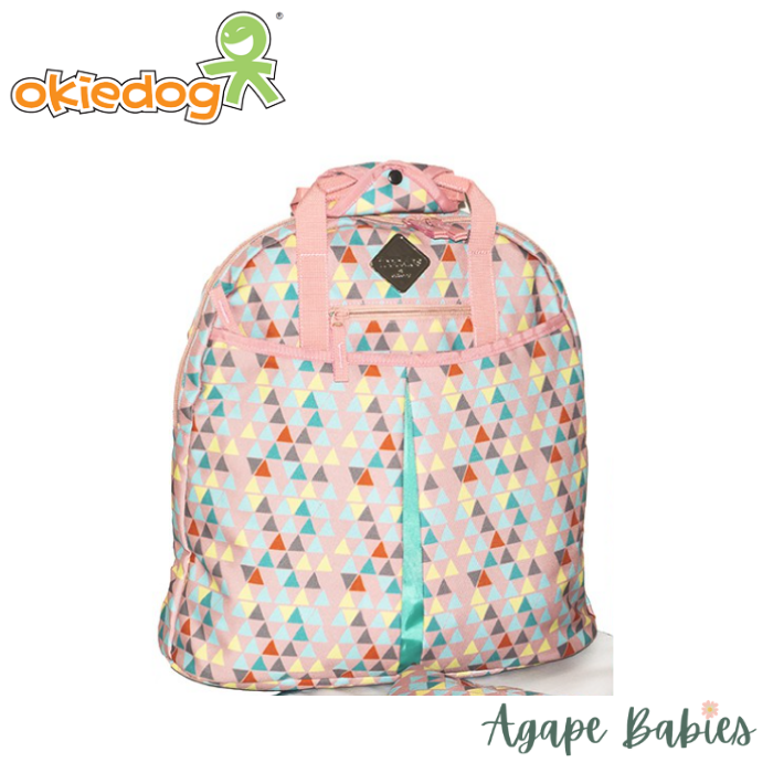 Okiedog Freckles Backpack Triangle Drop Peach