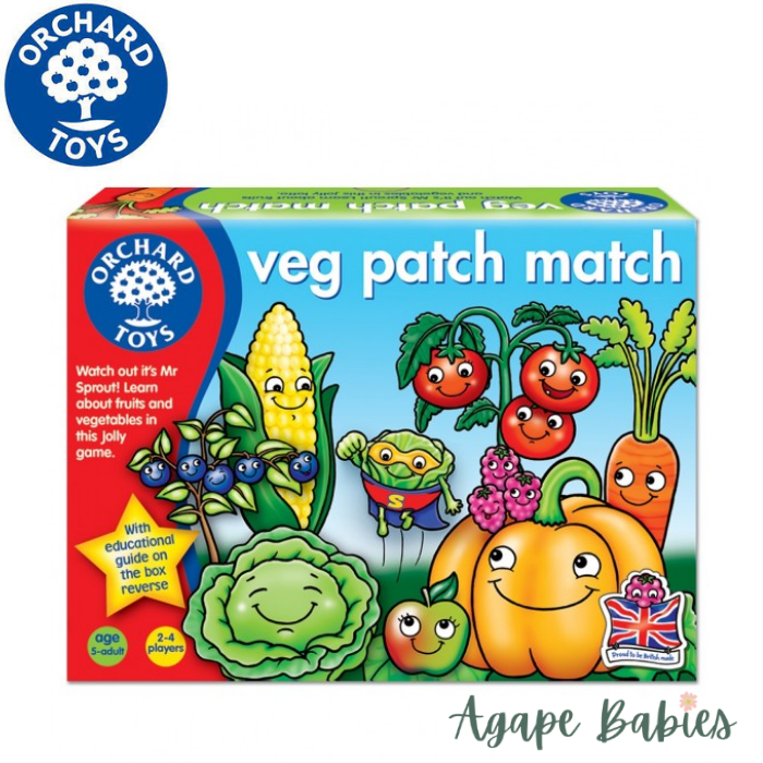 Orchard Toys Game - Veg Patch Match