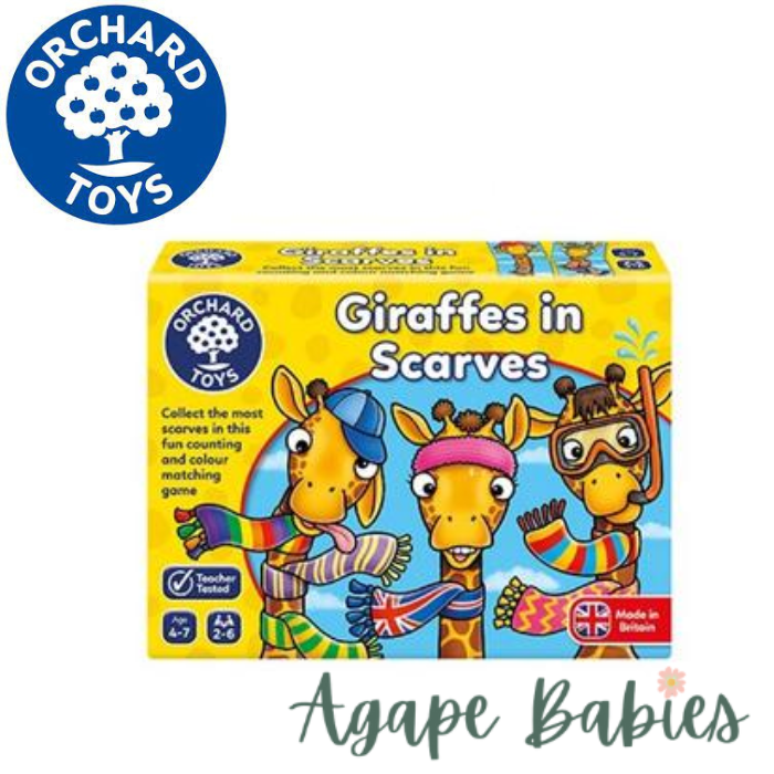 Orchard Toys Games - Giraffes in Scarves