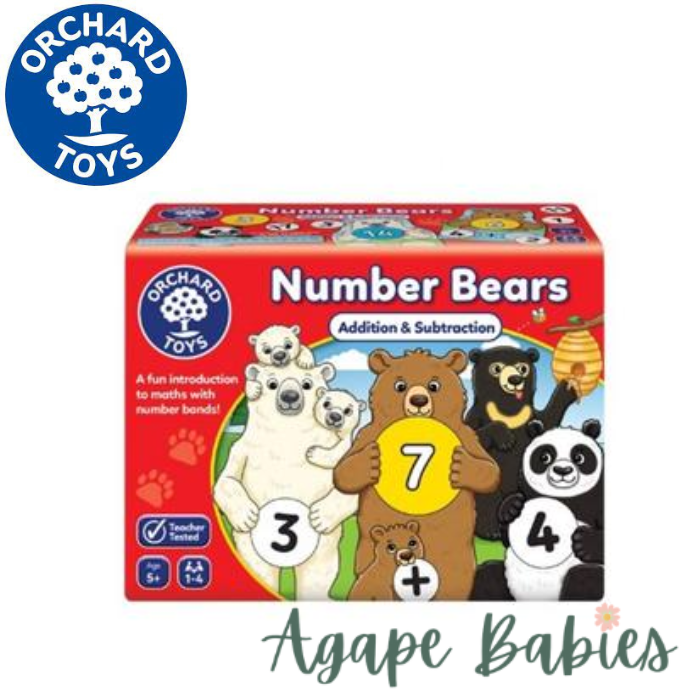 Orchard Toys Number Bears Addition and Subtraction Game
