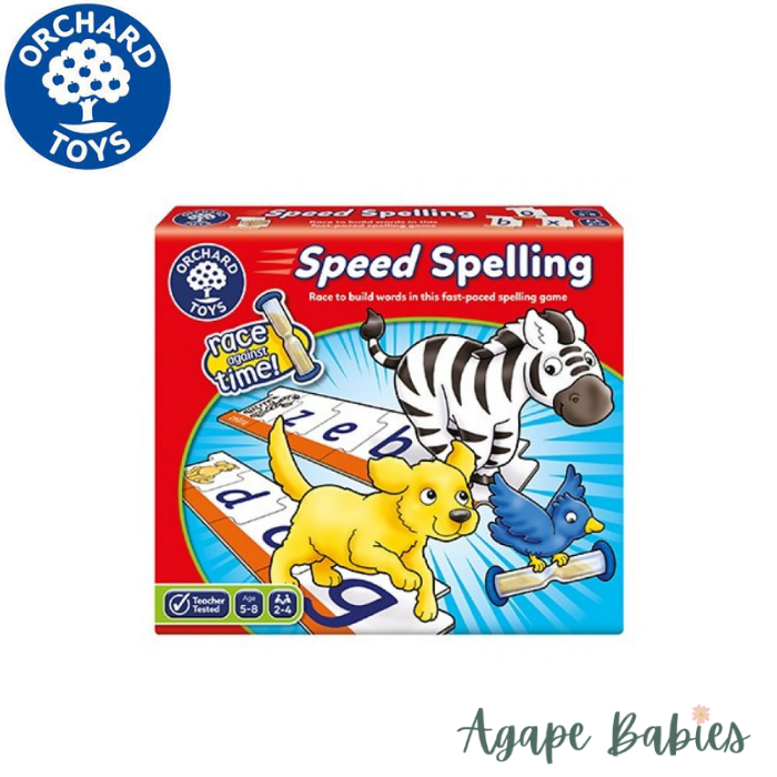 Orchard Toys - Speed Spelling Game - Age 5-8