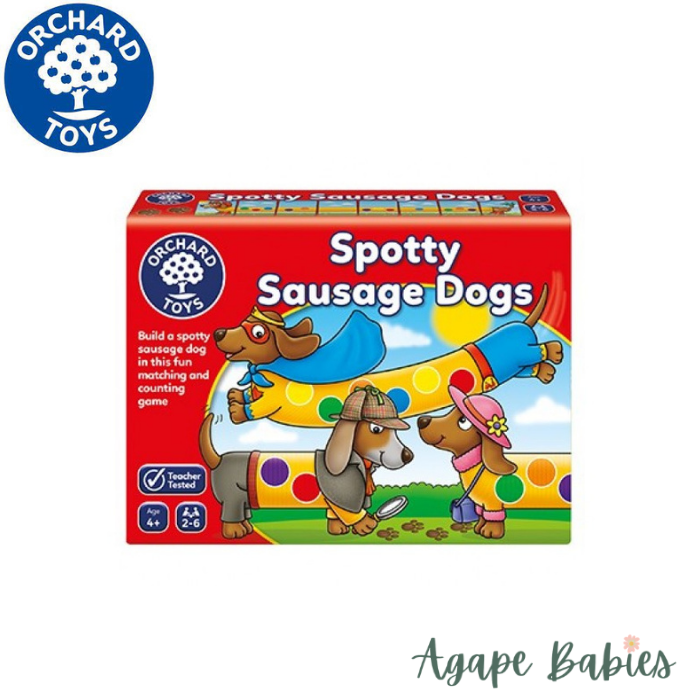 Orchard Toys - Spotty Sausage Dogs Game - Age 4+