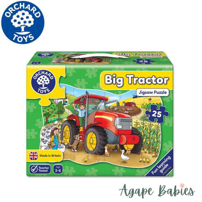 Orchard Toys Floor Puzzle - Big Tractor