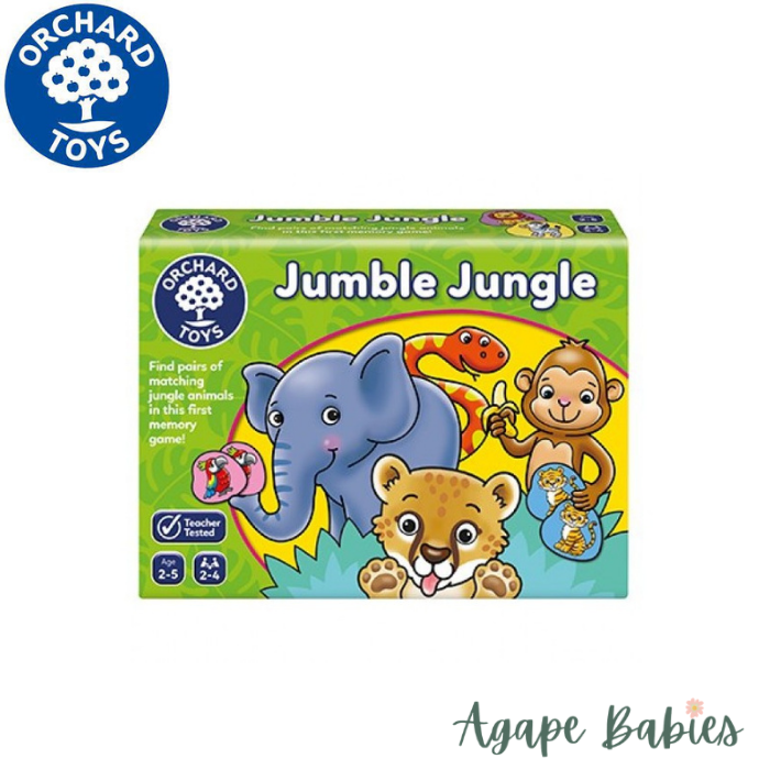 Orchard Toys - Jumble Jungle Game - Age 2-5
