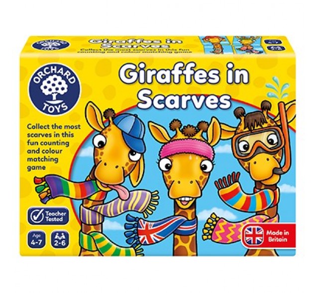 Orchard Toys Games - Giraffes in Scarves