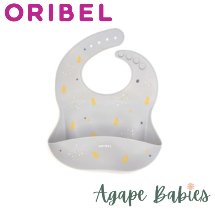 Oribel Cocoon Z Serveware - Bib - Grey