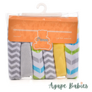 Owen 6pc Knit Washcloth 9x9" - 8 Designs