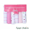 Owen 6pc Knit Washcloth 9x9" - 8 Designs